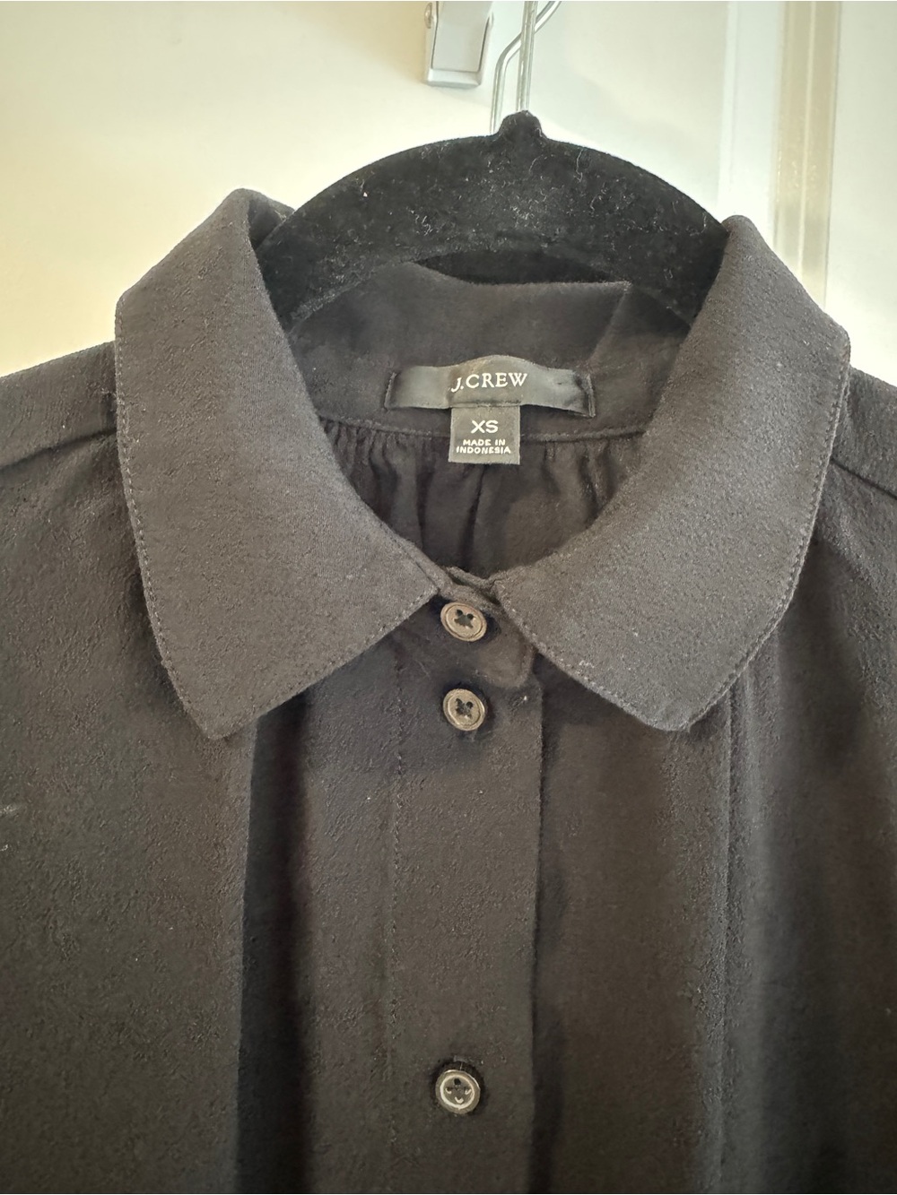 J.Crew Collared Button-up Blouse Set XS - Picture 4 of 11